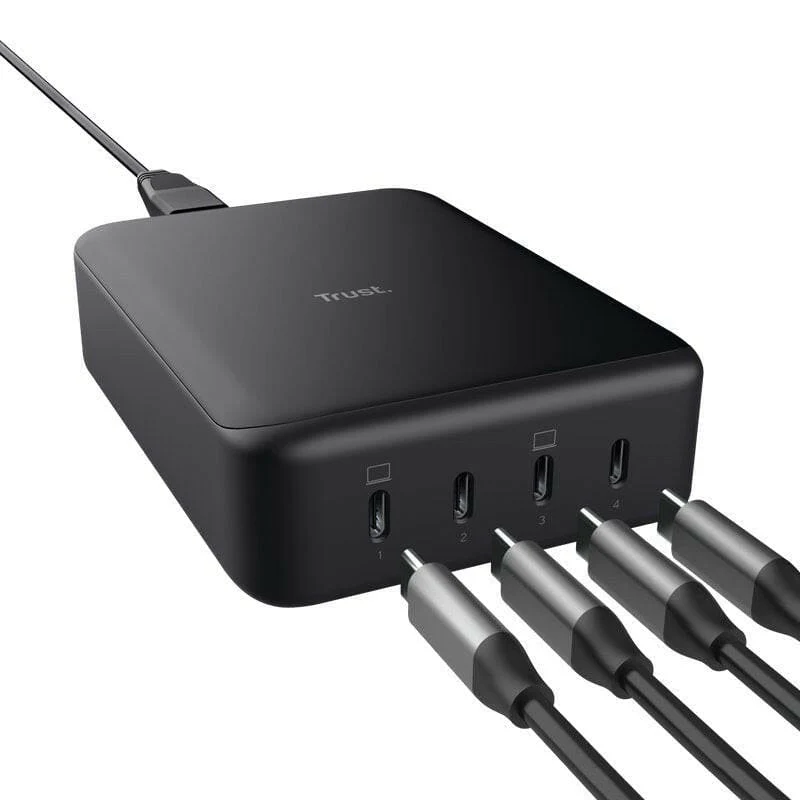 Trust Maxo 240W 4-Port Desktop Charger