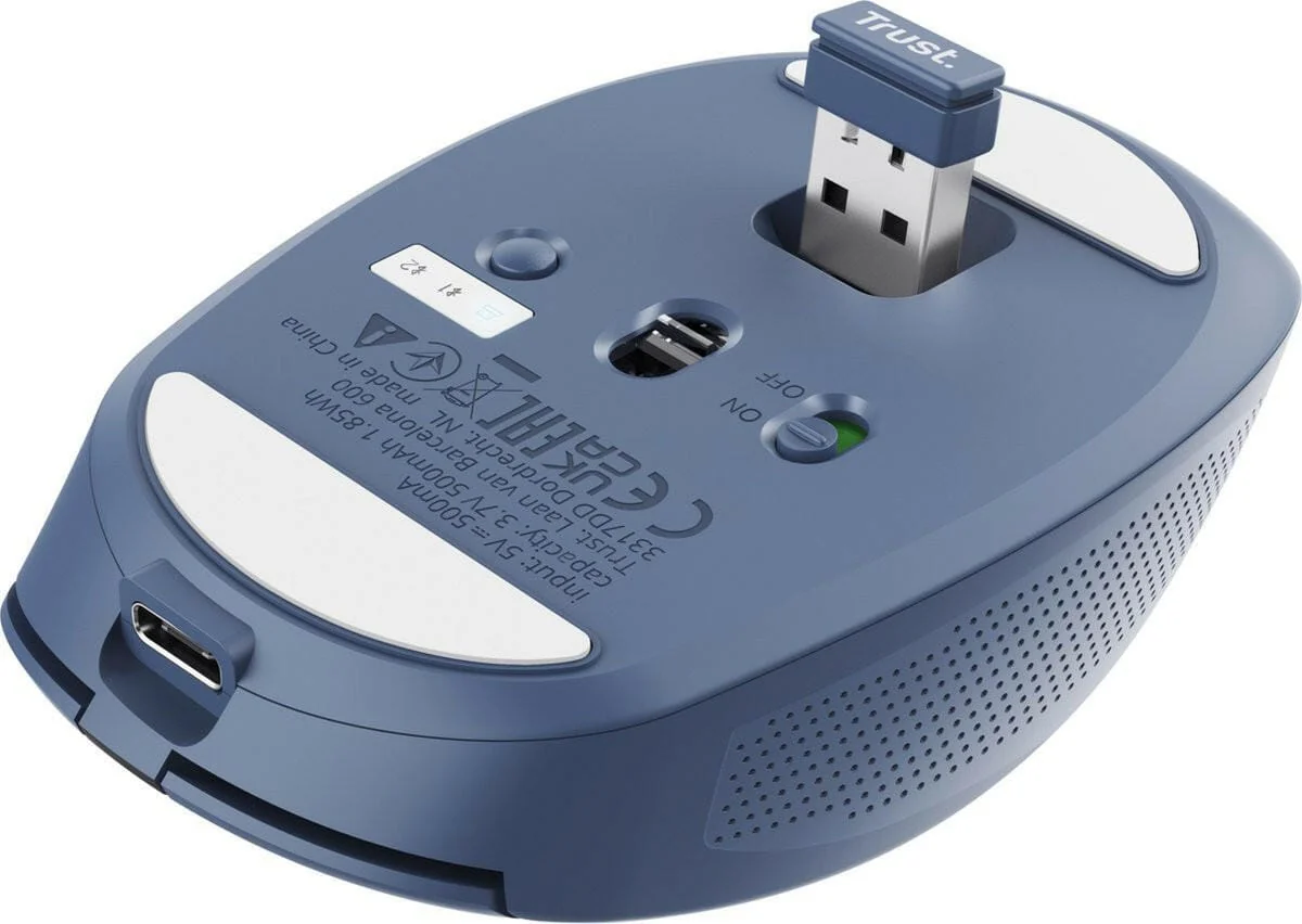 Trust Ozaa Compact Wireless Mouse Blauw - Image 3