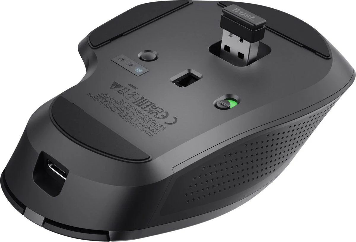 Trust Ozaa+ Multi-Connect Wireless Mouse zwart - Image 3