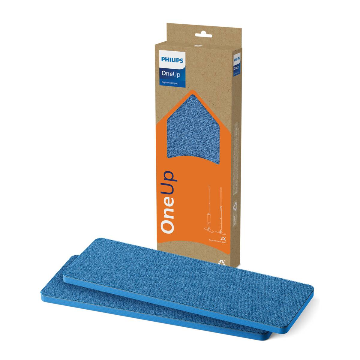 Philips OneUp Vervangbare Dweildoek XV1882/20 2-Pack - Image 3