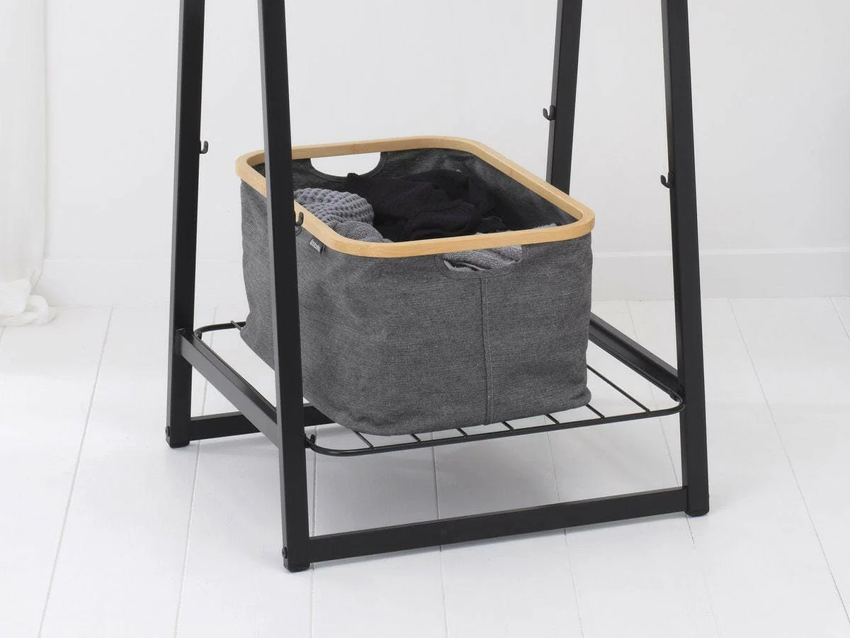 Wasmand opvouwbaar, 40L - Pepper Black - Image 2
