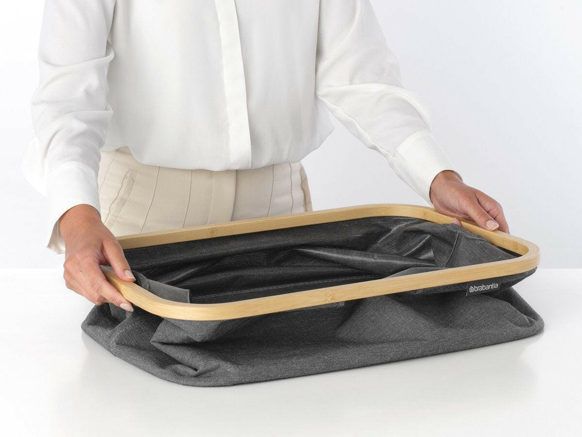 Wasmand opvouwbaar, 40L - Pepper Black - Image 3