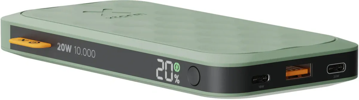 Xtorm 20W Fuel Series Powerbank 10.000 mAh - Green - FS5103 - Image 2