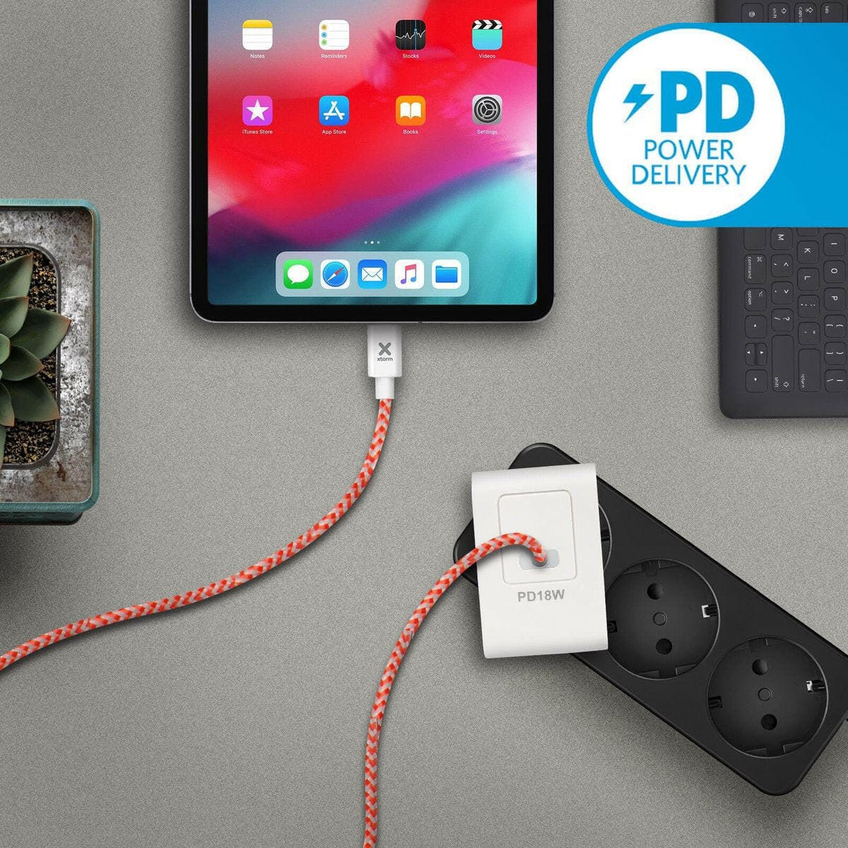 Xtorm USB-C Adapter with Lightning Cable (PD) - Image 3